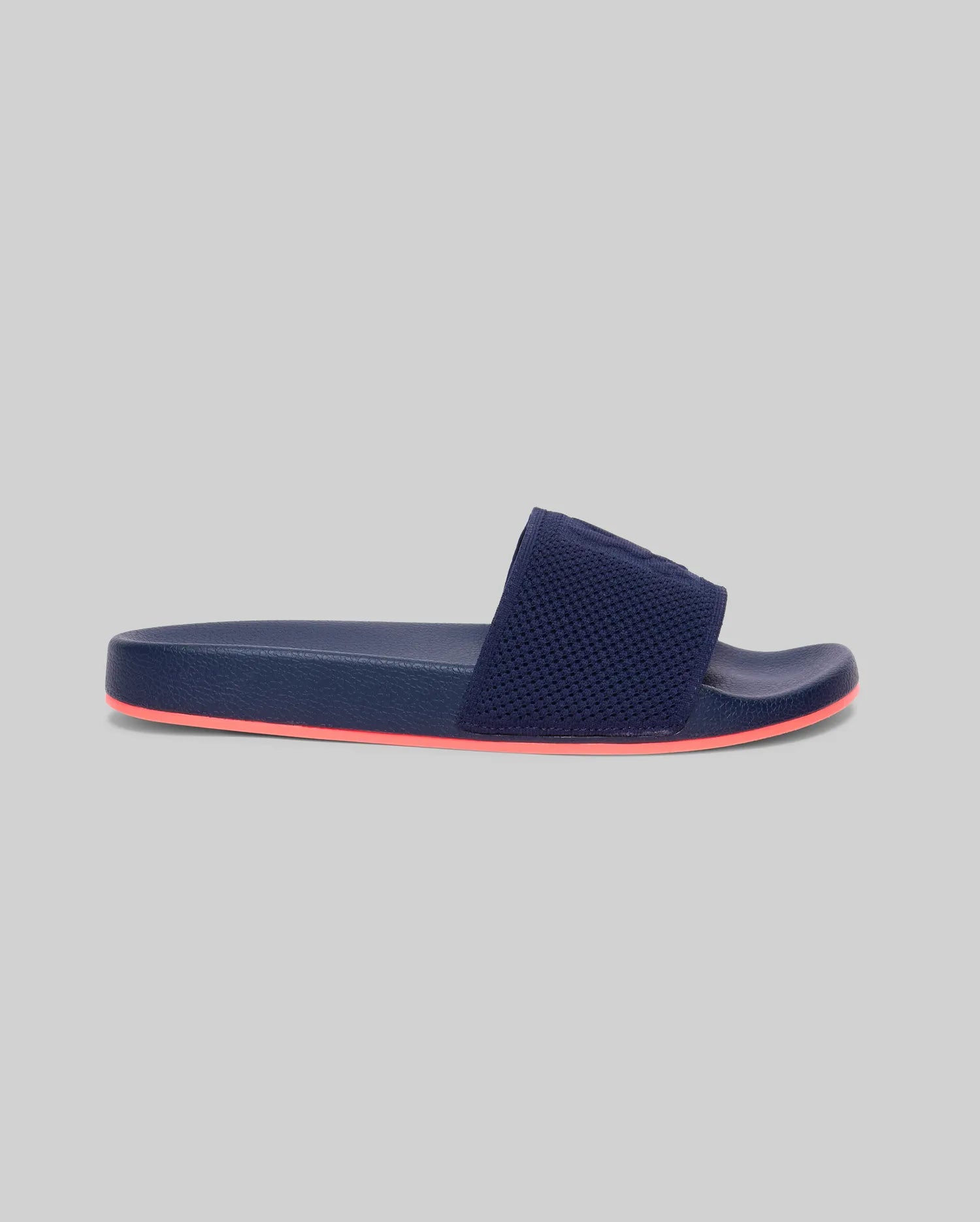 MENS CONTRAST SOLE KNIT SLIDES - MO2400092 - Image 2