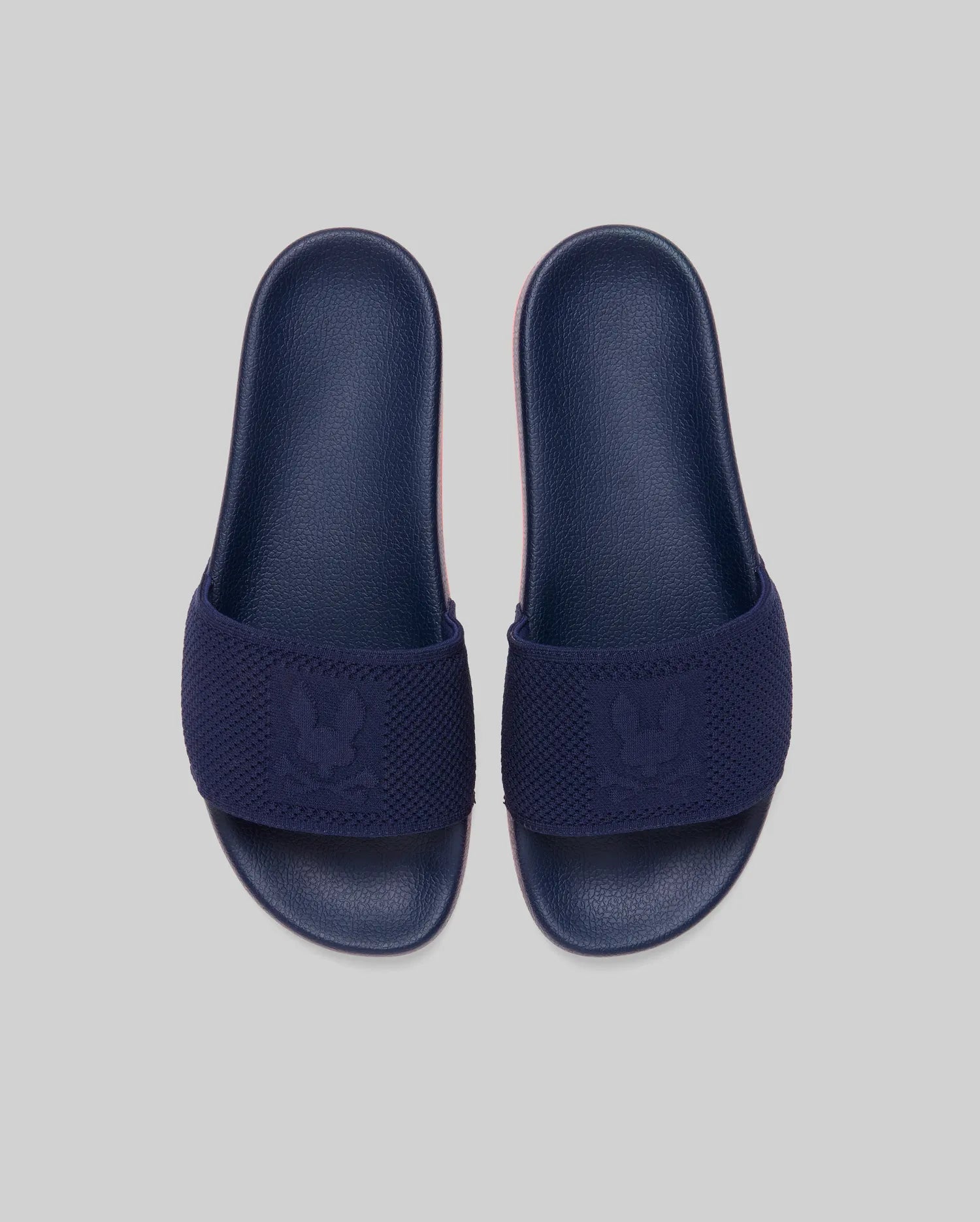 MENS CONTRAST SOLE KNIT SLIDES - MO2400092 - Image 3