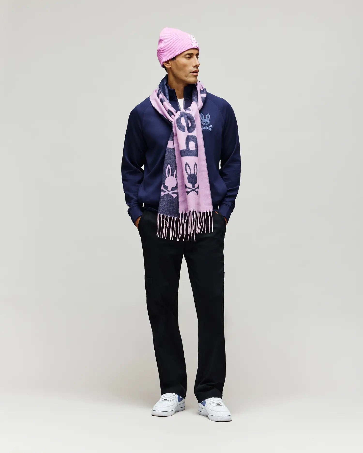 MENS HUGH SCARF - MO2500008 - Image 3