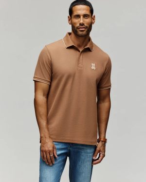 MENS MARLON PIQUE POLO SHIRT - MT0100036