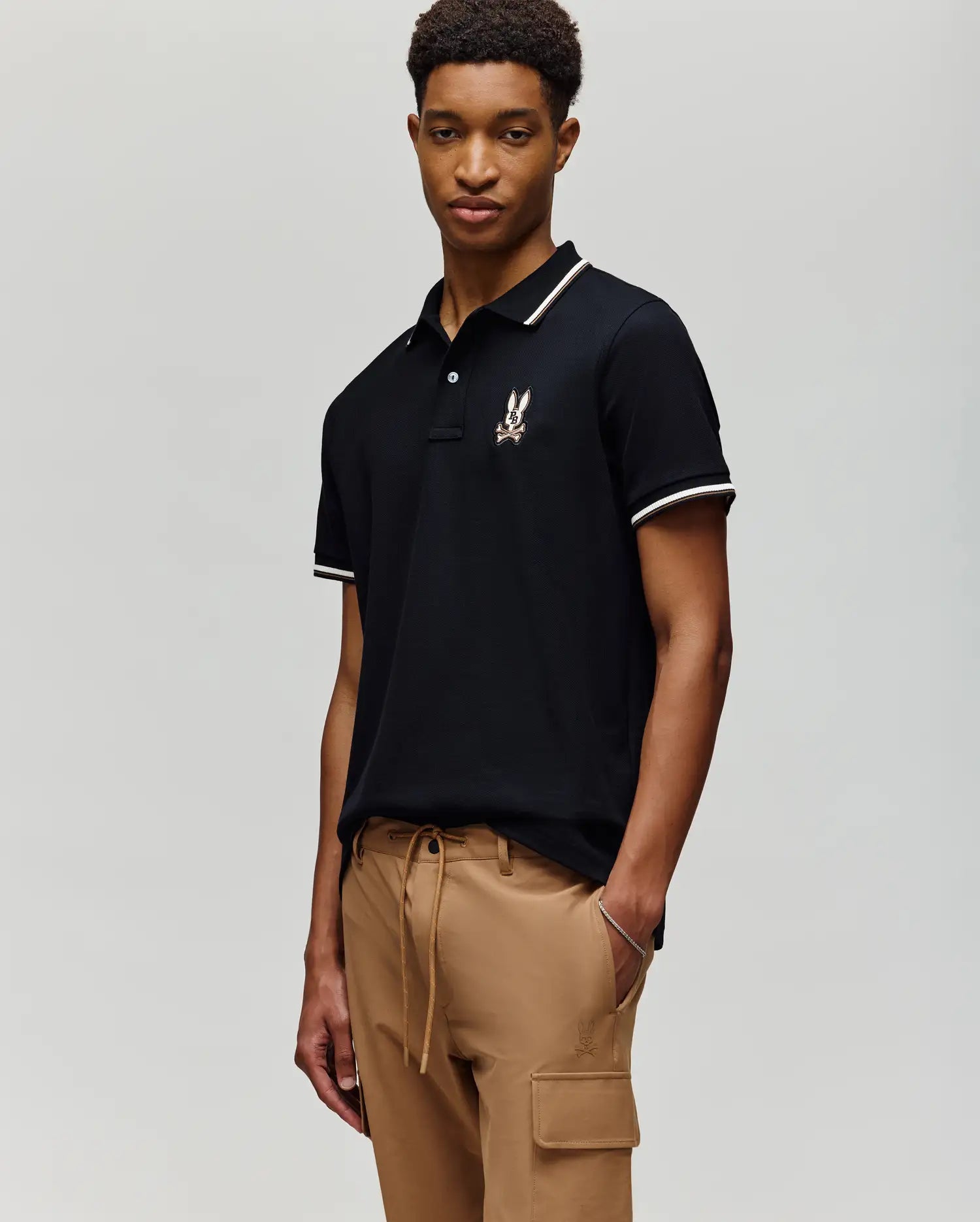 MENS WADE PIQUE POLO SHIRT - MT0100044 - Image 4