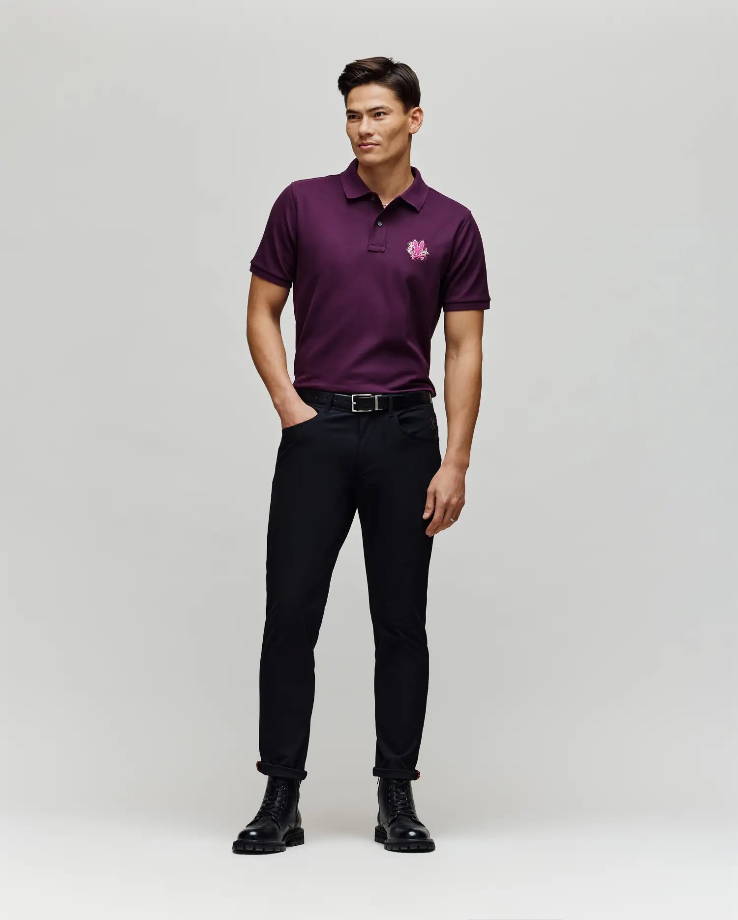 MENS AUGUSTE PIQUE POLO SHIRT - MT0100051 - Image 4