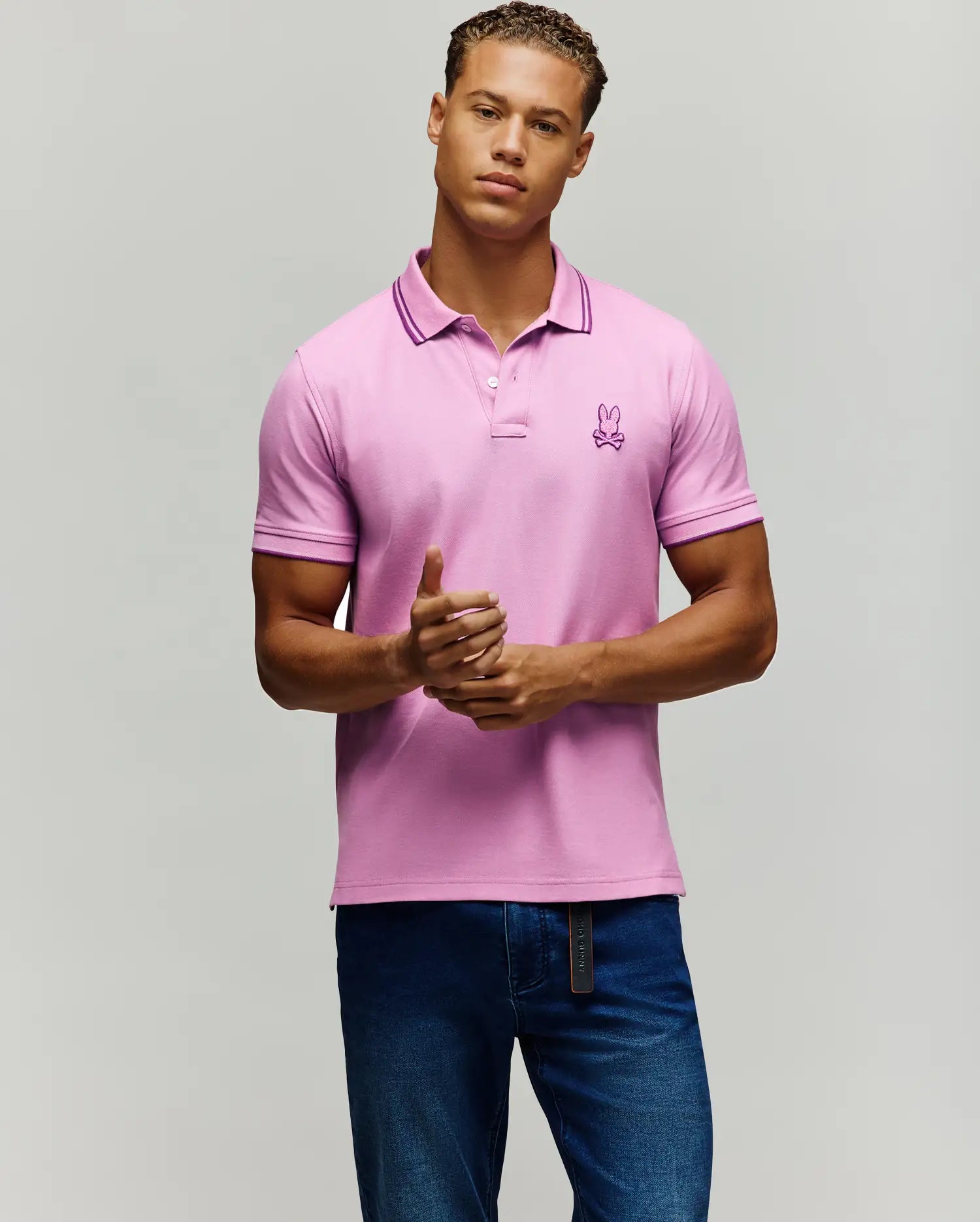 MENS GABIN PIQUE POLO - MT0100065 - Image 3