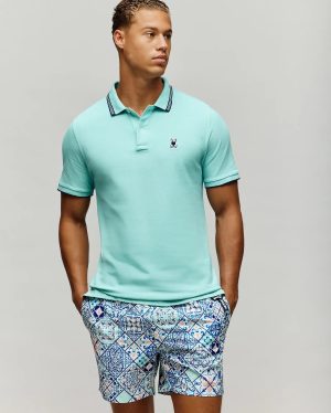 MENS TAVIAN PIQUE POLO - MT0100081