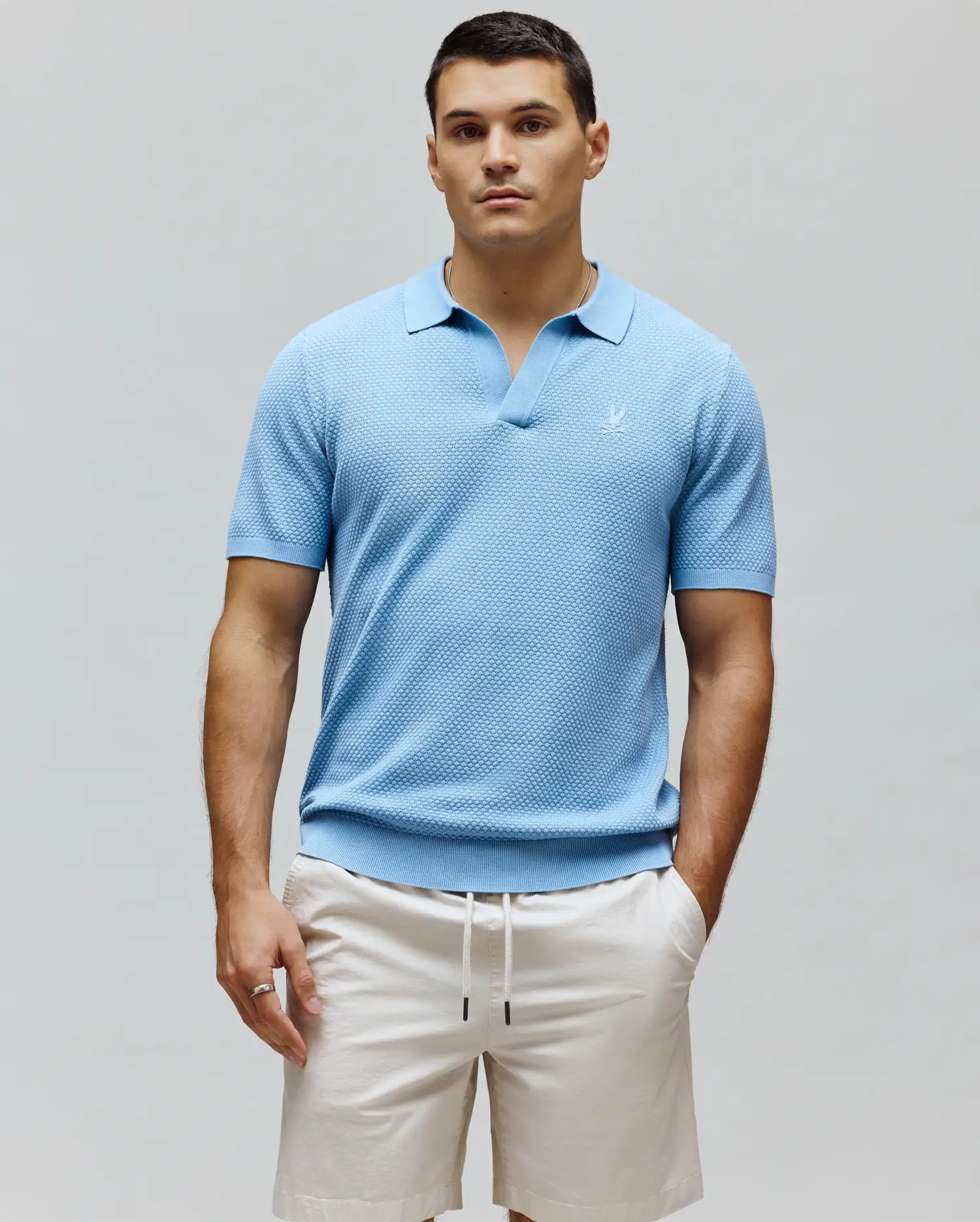 MENS DEVON KNIT POLO - MT0100169