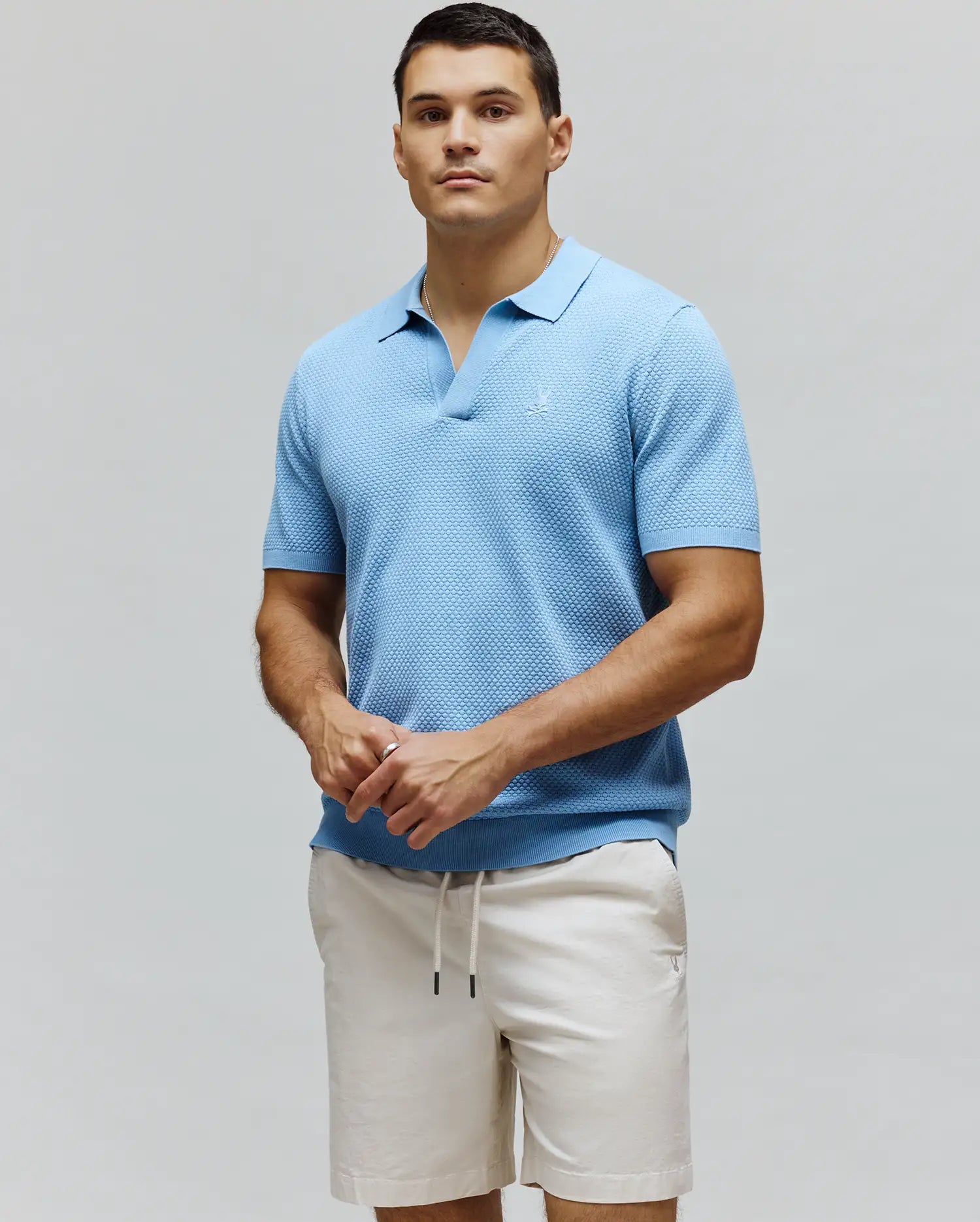 MENS DEVON KNIT POLO - MT0100169 - Image 3