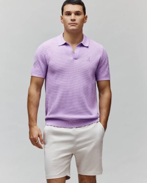 MENS DEVON KNIT POLO - MT0100169
