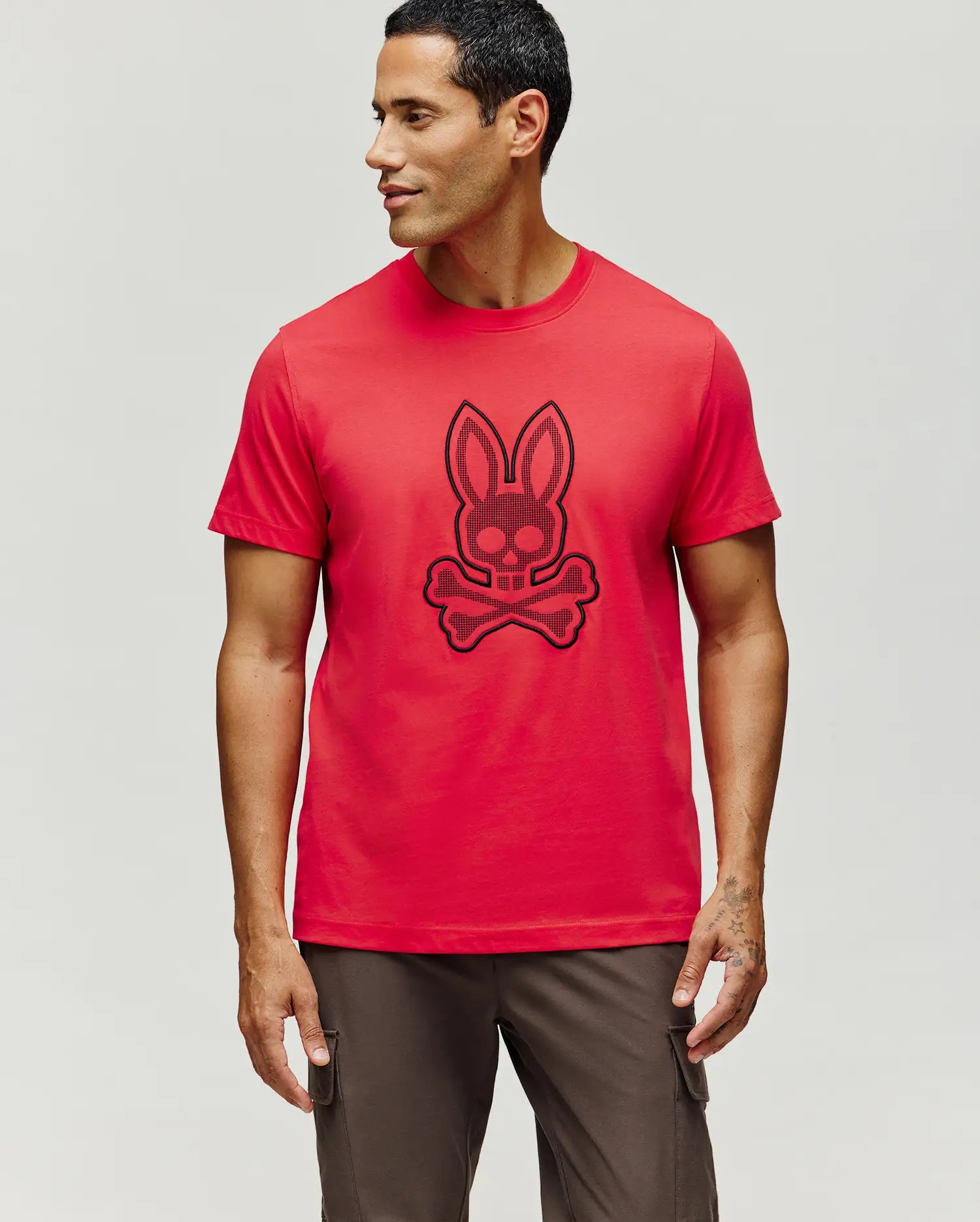 MENS JOVAN BUNNY GRAPHIC TEE - MT0200135 - Image 2