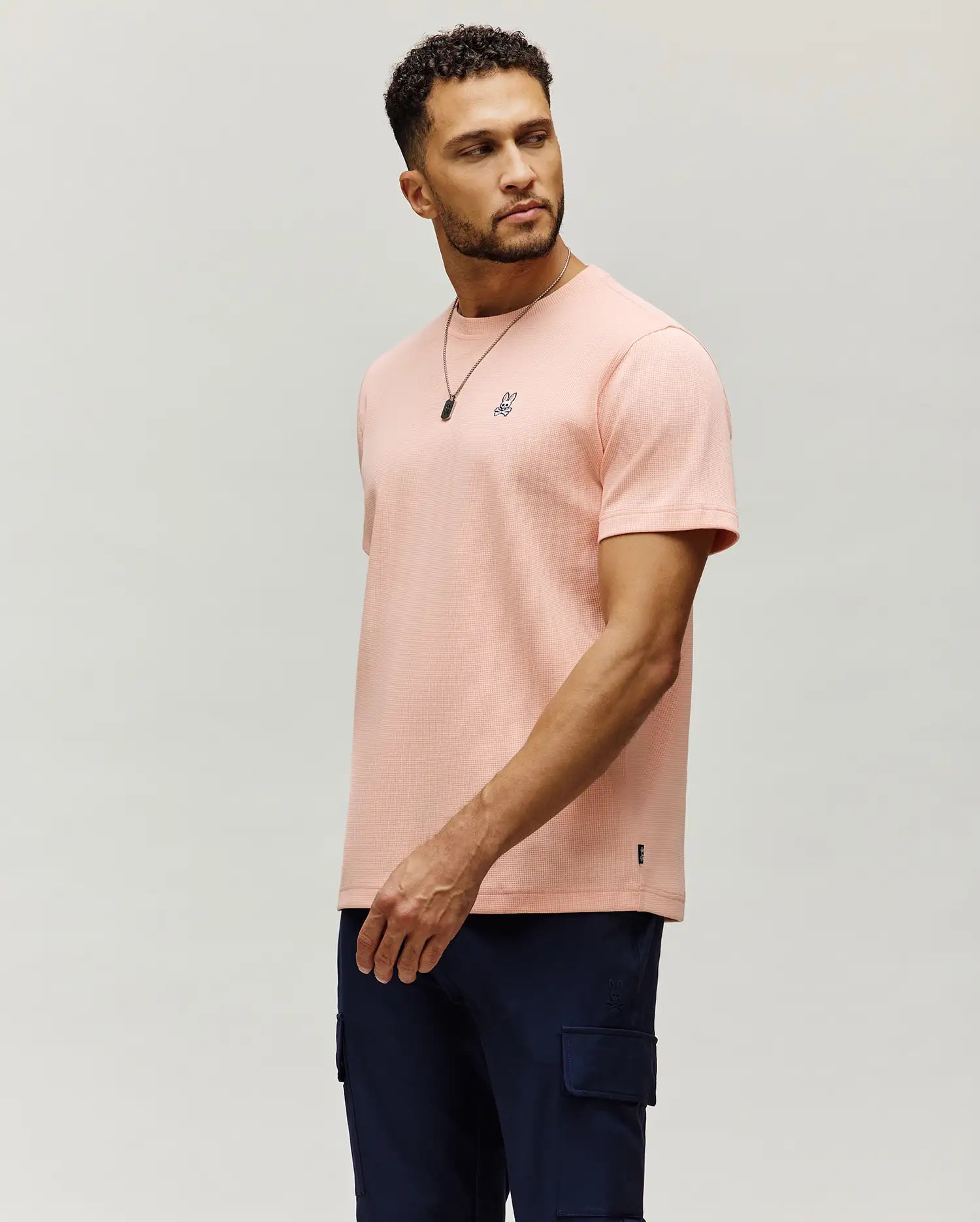 MENS MAXTON WAFFLE TEE - MT0200325 - Image 3