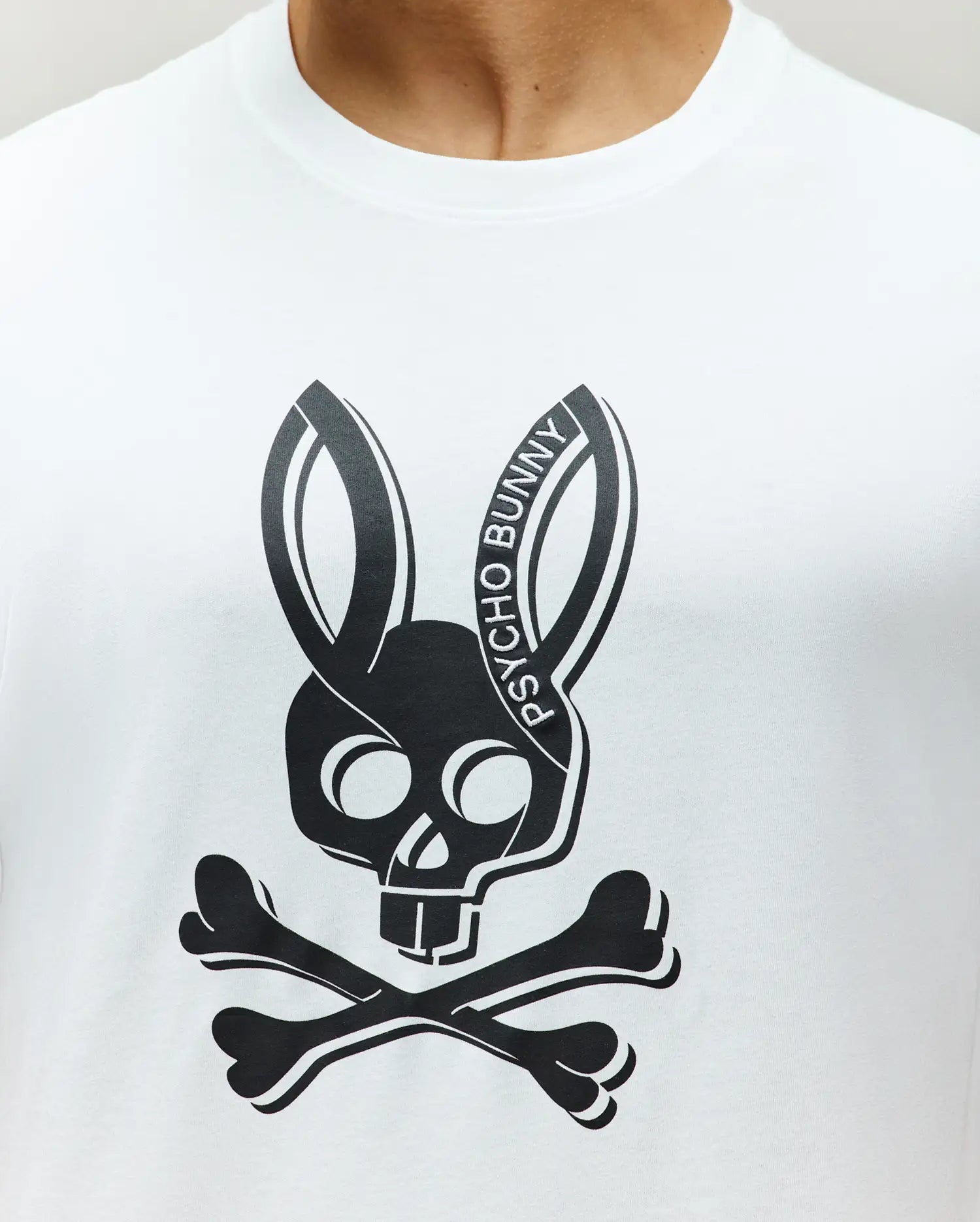 MENS SERGE EMBROIDERED BUNNY GRAPHIC TEE - MT0200405 - Image 2
