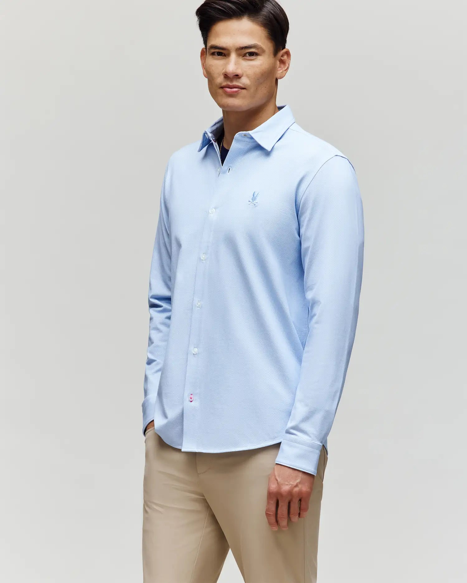 MENS JIM JERSEY STRIPED KNIT SHIRT - MT0300041