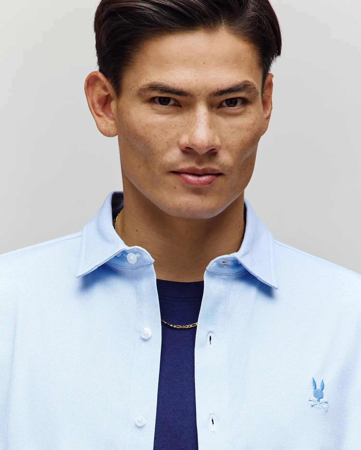 MENS JIM JERSEY STRIPED KNIT SHIRT - MT0300041 - Image 2