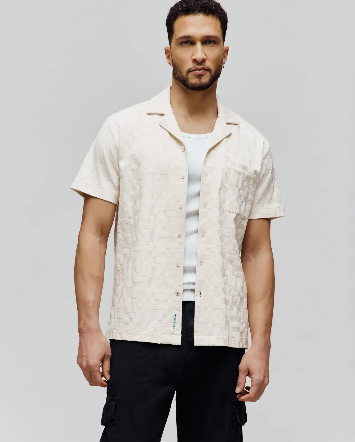 MENS JOSH JACQUARD SHIRT - MT0300071 - Image 4