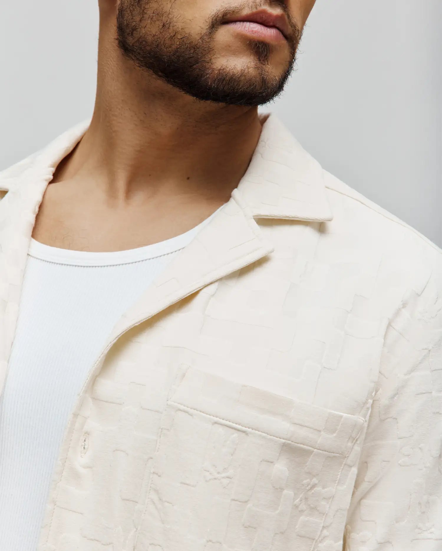 MENS JOSH JACQUARD SHIRT - MT0300071 - Image 2