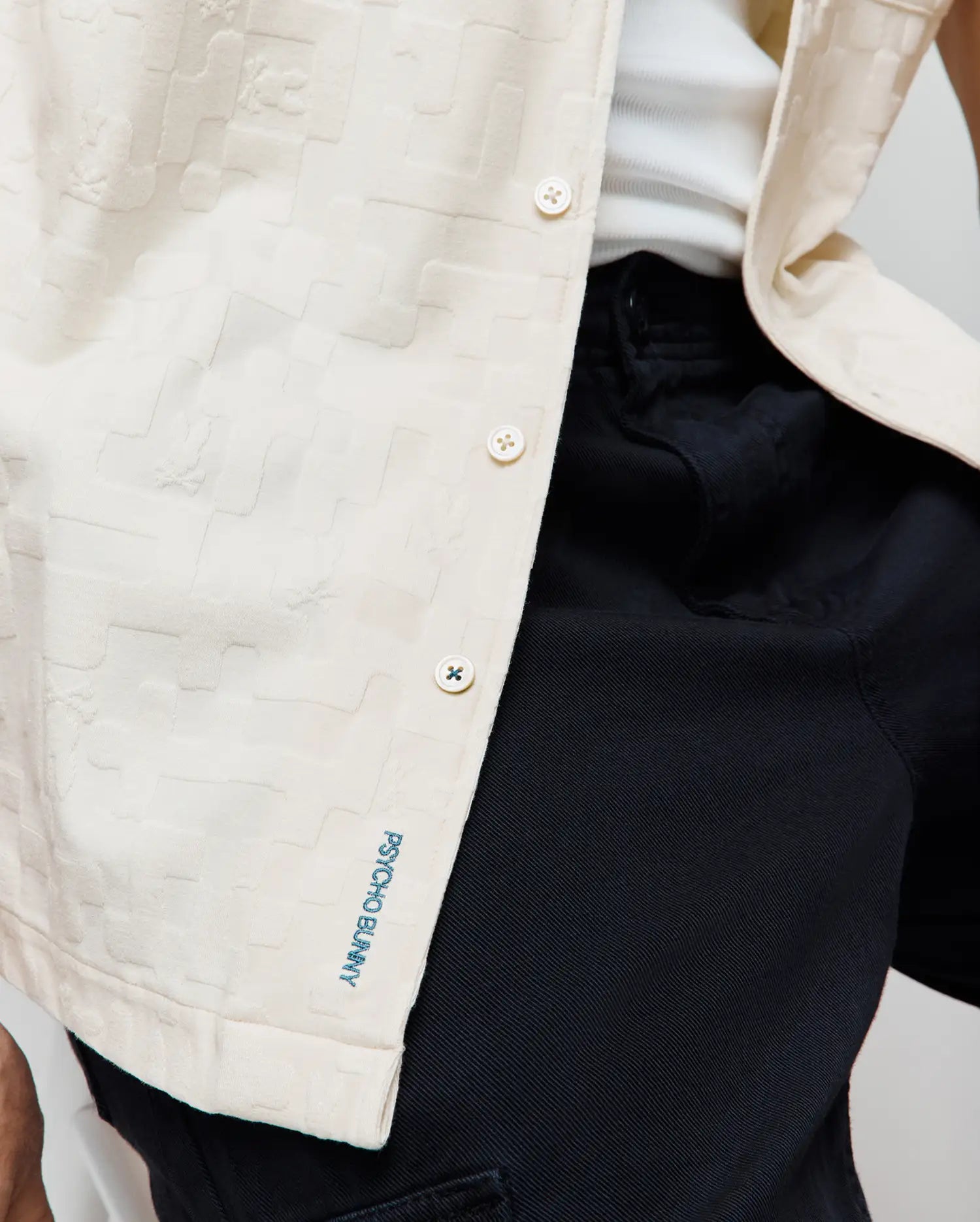 MENS JOSH JACQUARD SHIRT - MT0300071 - Image 3