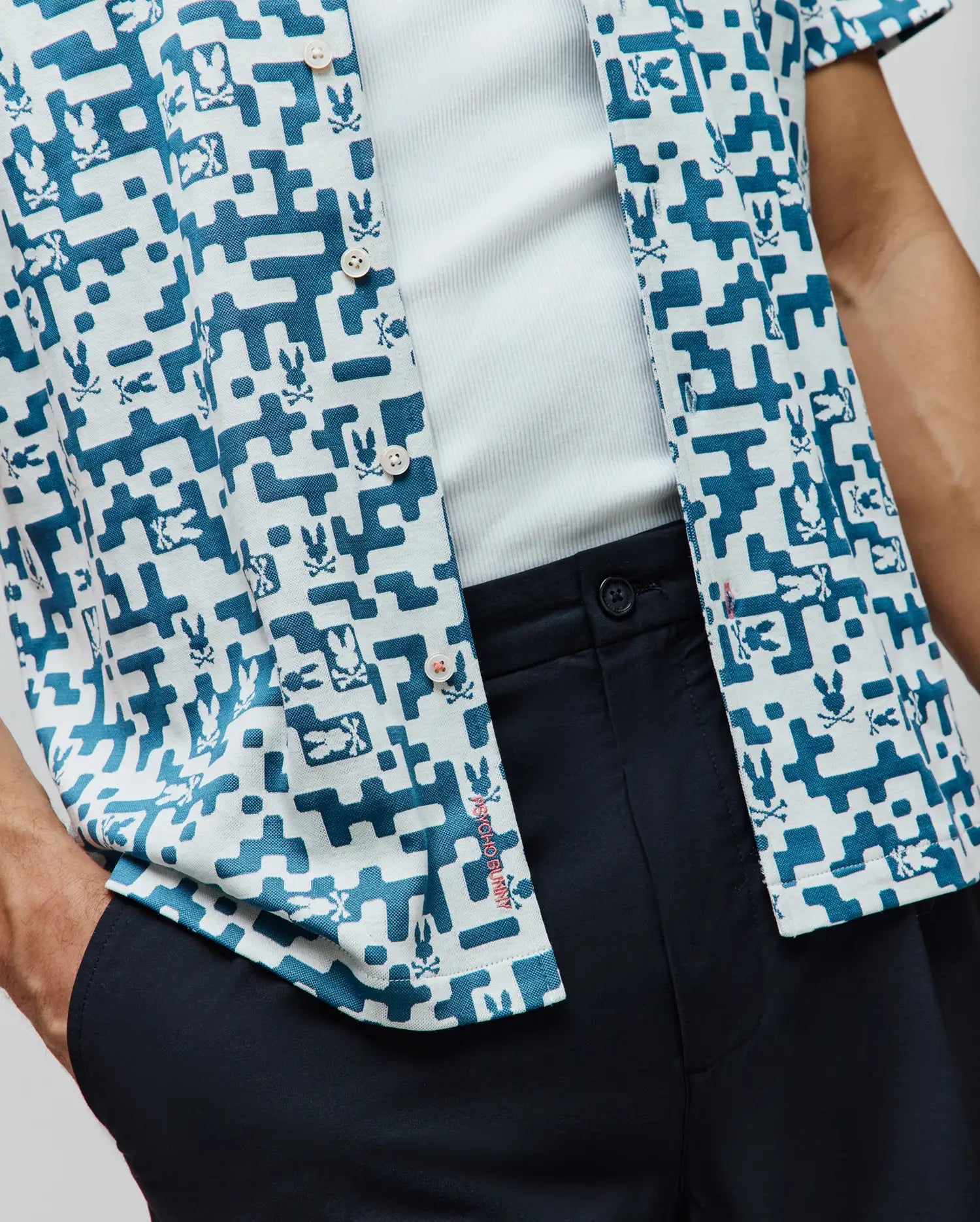 MENS JOSH JACQUARD SHIRT - MT0300072 - Image 2