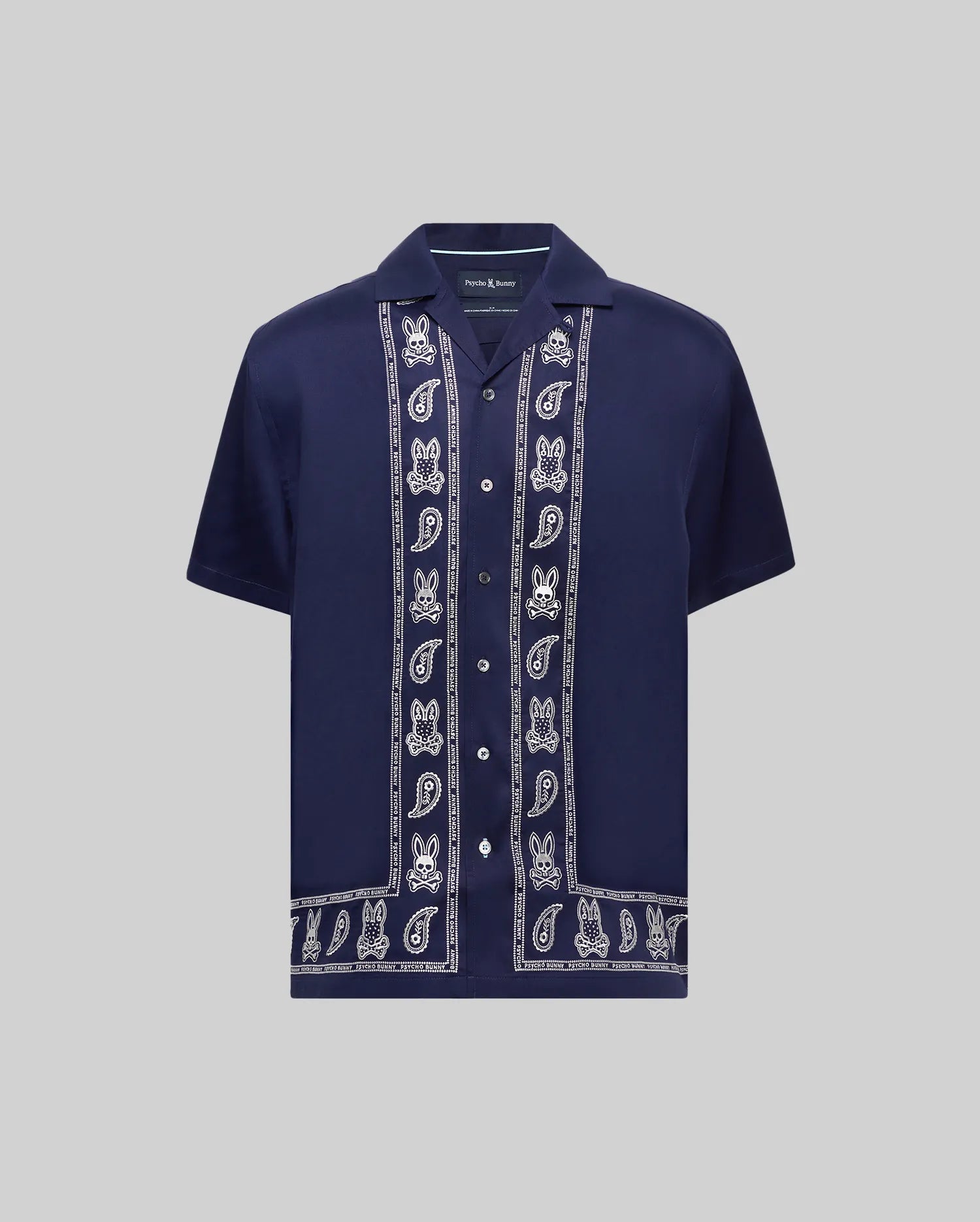 MENS LUKE TENCEL BORDER SHIRT - MT0300084 - Image 4