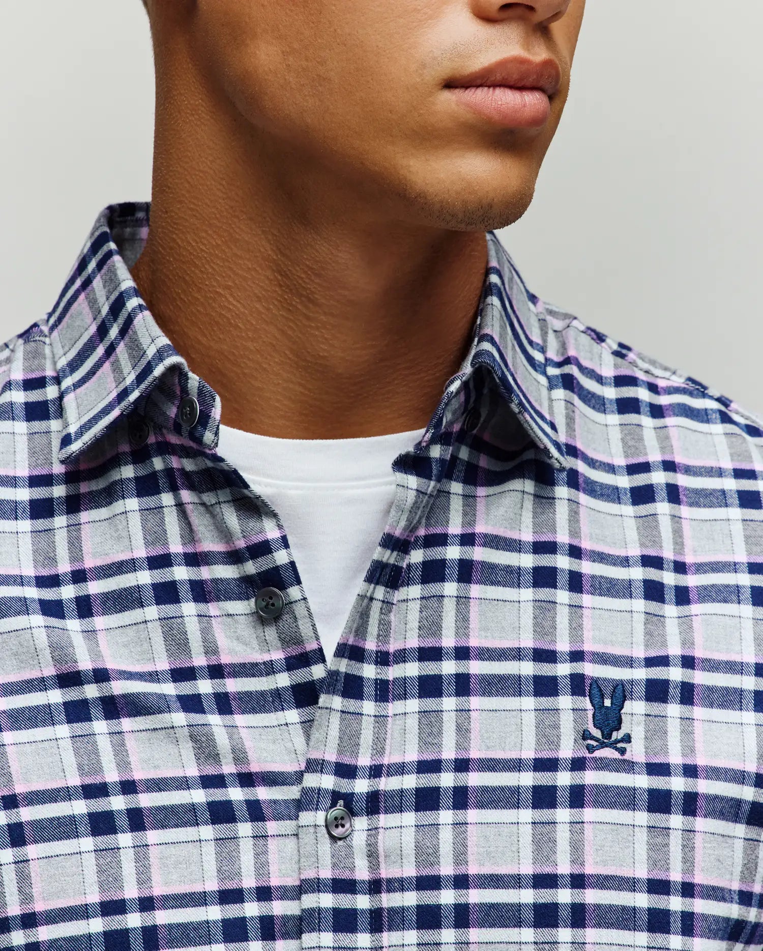 MENS BASTIAN PLAID SHIRT - MT0300161 - Image 2