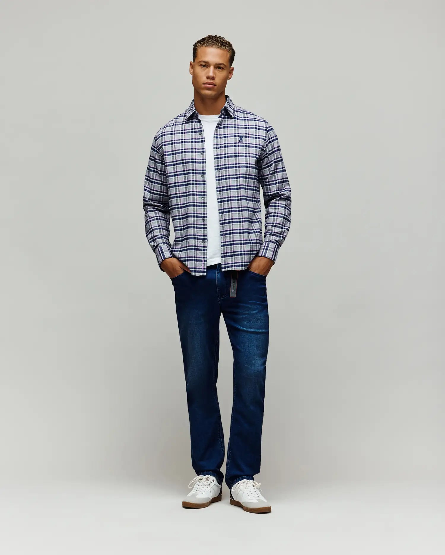 MENS BASTIAN PLAID SHIRT - MT0300161 - Image 4