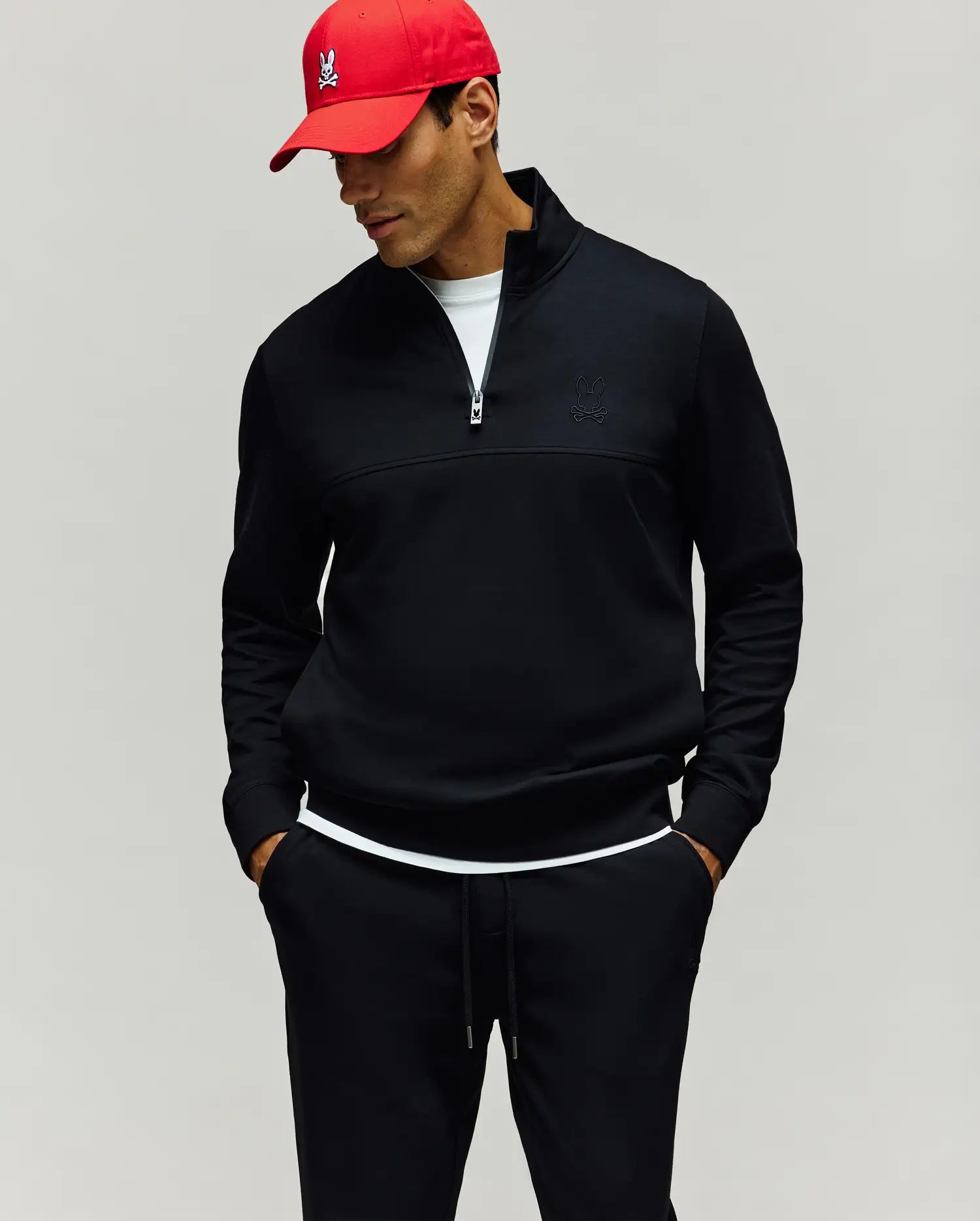 MENS ZEKE 1/4 MOCK ZIP PULLOVER - MT0500109 - Image 3