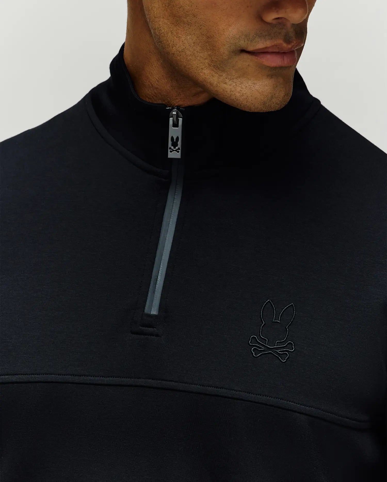 MENS ZEKE 1/4 MOCK ZIP PULLOVER - MT0500109 - Image 2