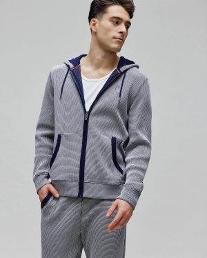 MENS MAXTON WAFFLE FULL ZIP HOODIE - MT0500170