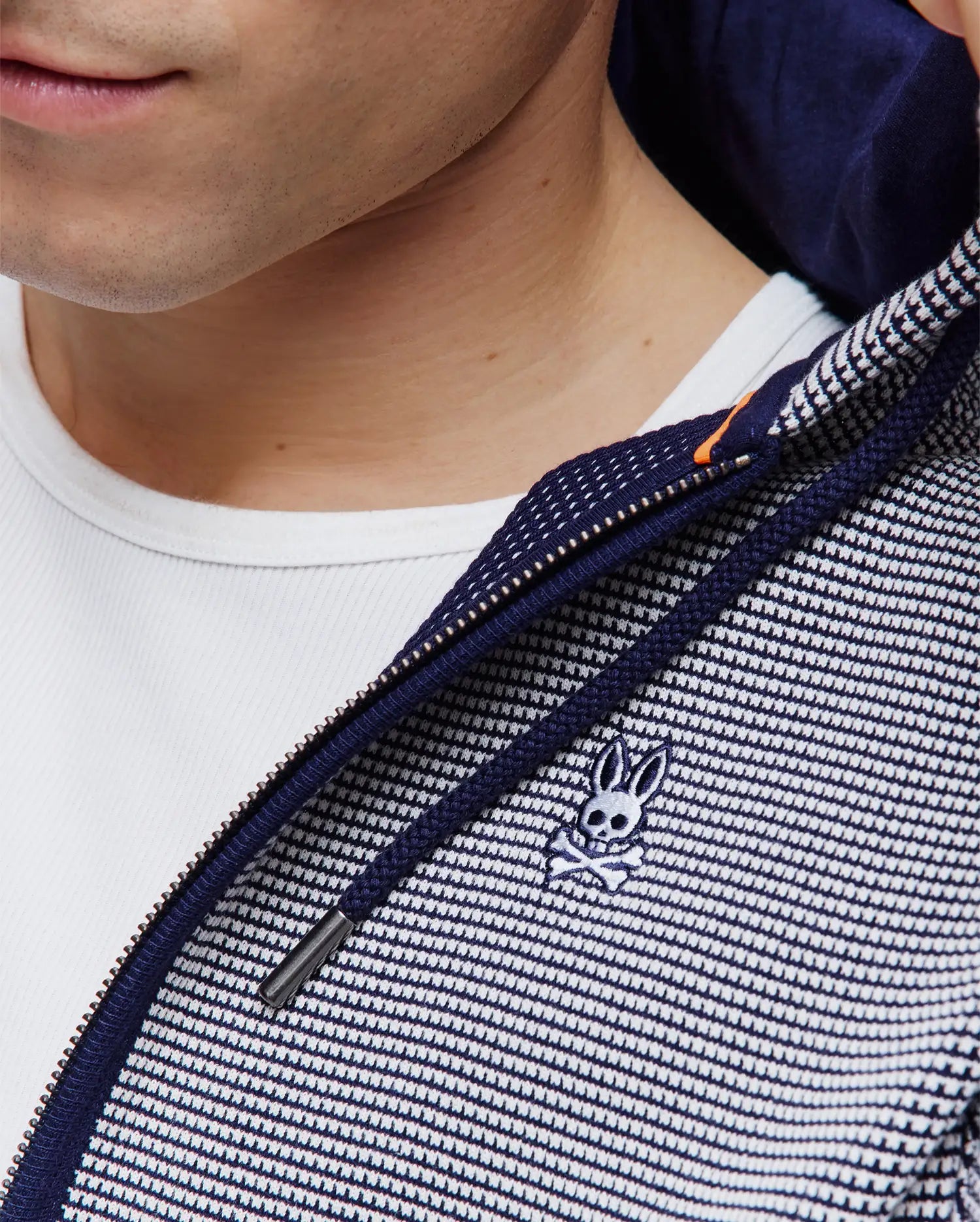 MENS MAXTON WAFFLE FULL ZIP HOODIE - MT0500170 - Image 2