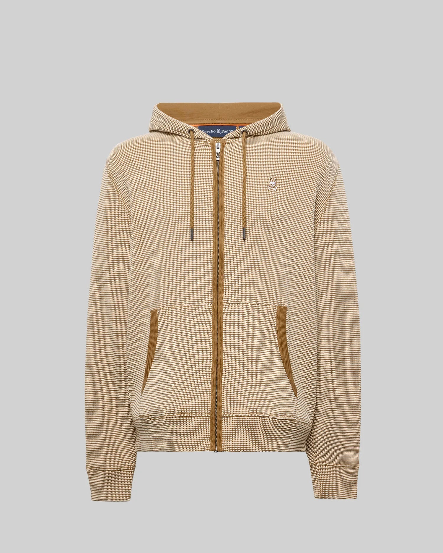 MENS MAXTON WAFFLE FULL ZIP HOODIE - MT0500170 - Image 4